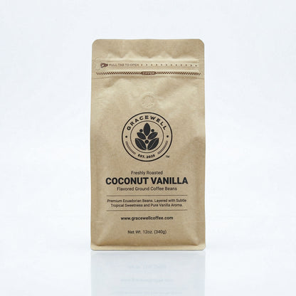 Coconut Vanilla Flavored Coffee – Ecuadorian Medium Roast
